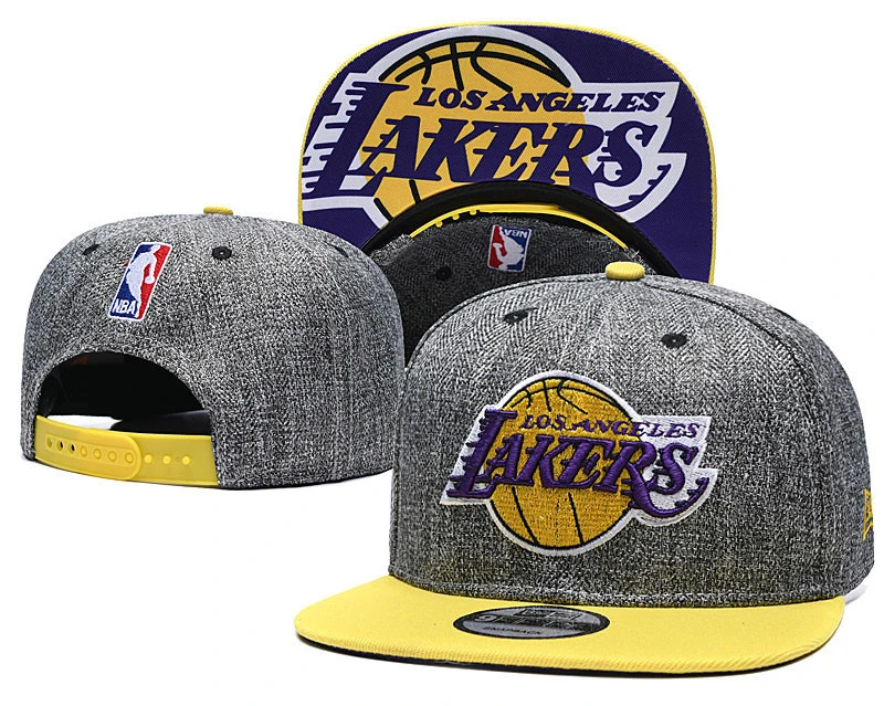 Wholesale Los Angeles Lakers Official Team New-Era Embroidery Basketball Snapback Baseball Cap Hat