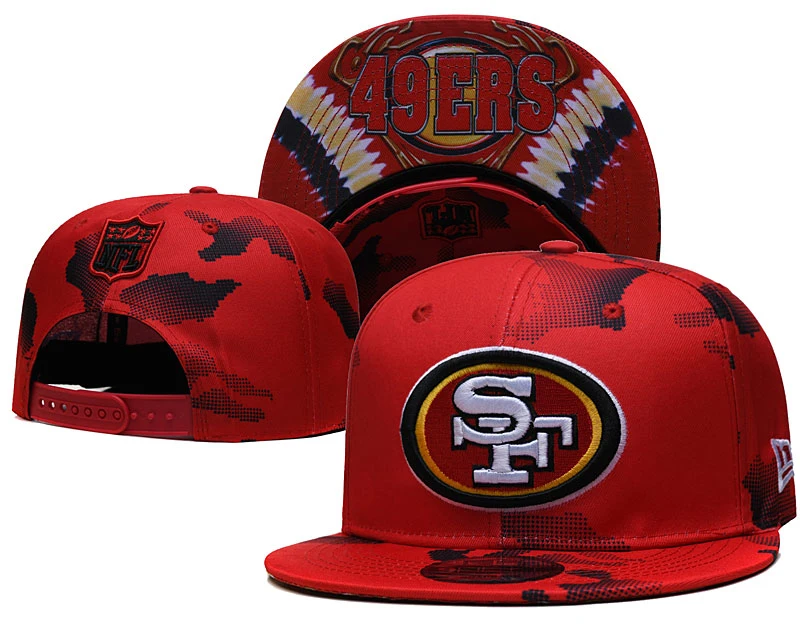 Wholesale 2023 San Francisco New Style Snapback Hat Adjustable 49ers Embroidered Cap N-FL Football